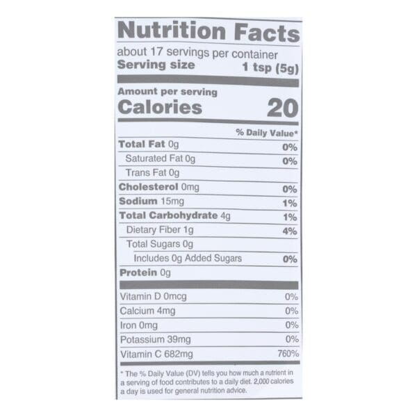 Navitas Naturals Camu Powder - Organic - Raw - 3 oz - case of 6 - Image 3