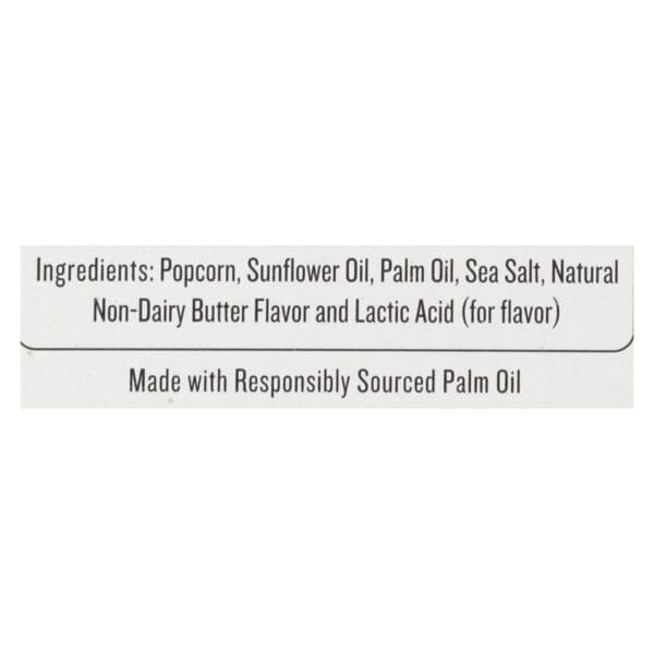 Skinnypop Popcorn - Popcorn Micro Butter - Case of 6 - 6/2.8 OZ - Image 3