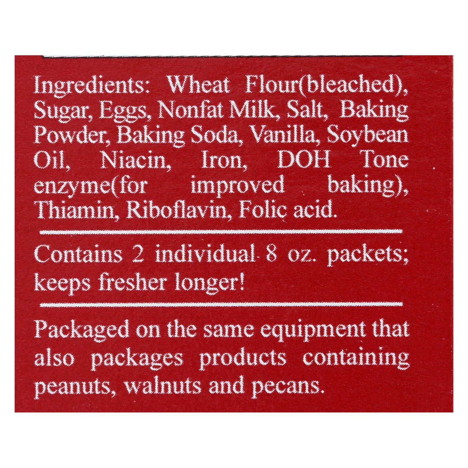 Classique Fare Belgian Waffle Mix - Case of 6 - 16 oz. - Image 3