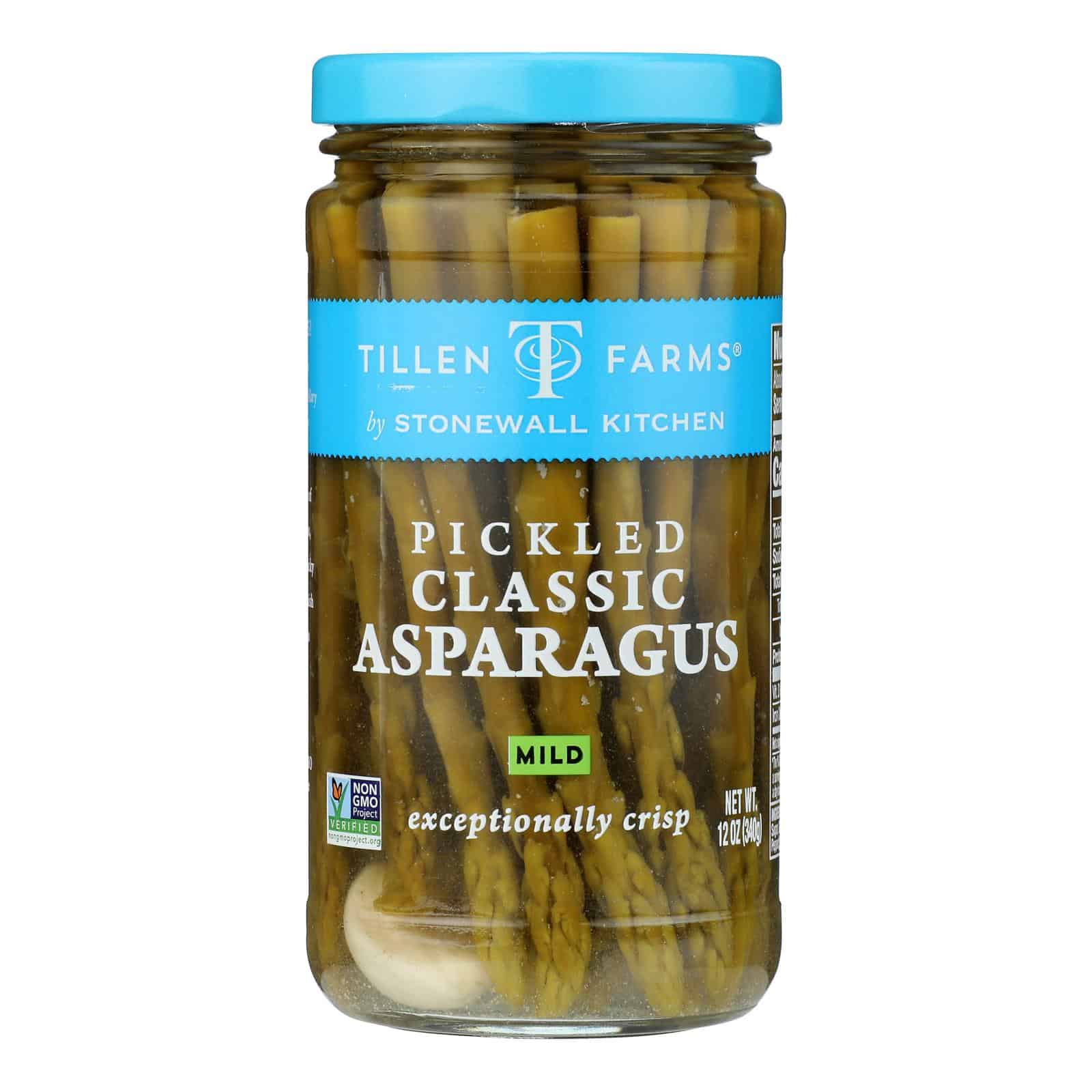 Tillen Farms Asparagus - Pickled - Crispy - 12 oz - case of 6