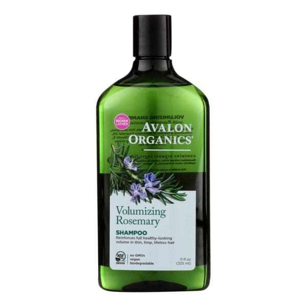 Avalon Organics Volumizing Shampoo Rosemary - 11 fl oz - Image 2