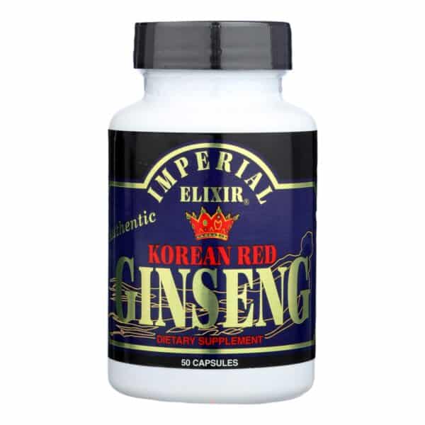 Imperial Elixir Ginseng Korean Red - 50 Caps