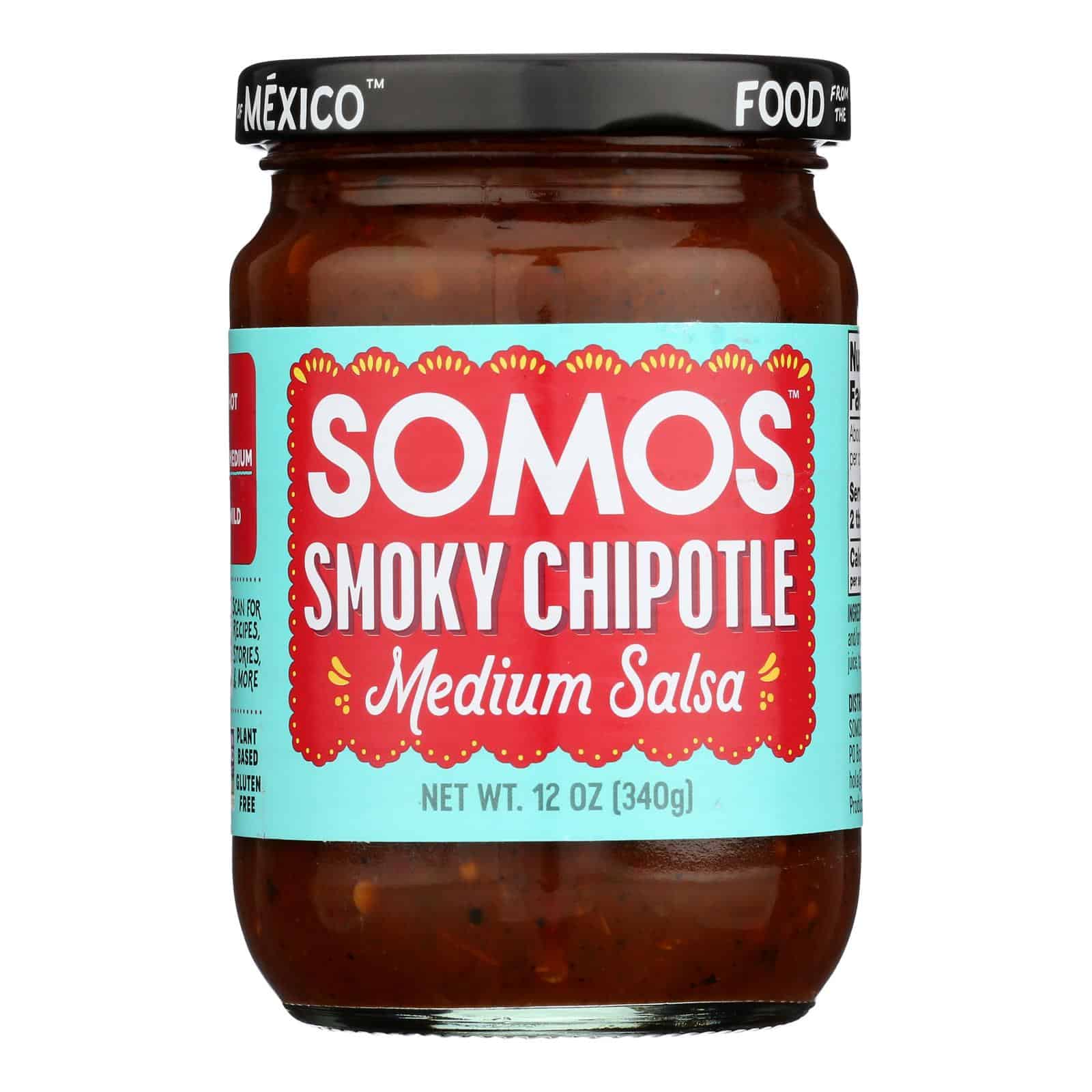 Somos - Salsa Smky Chptle Pepper - Case of 6-12 OZ