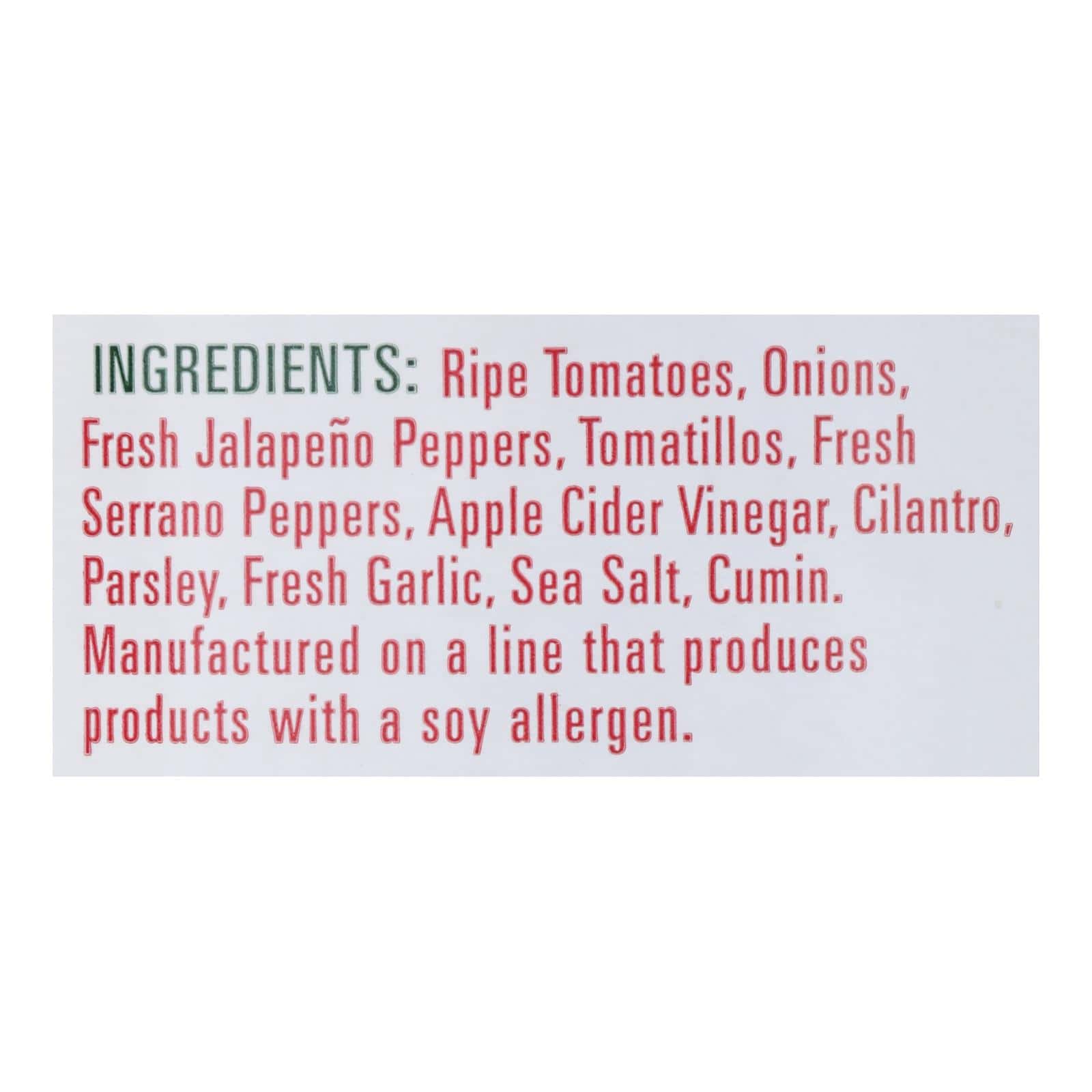 Green Mountain Gringo Hot Salsa - Case of 12 - 16 oz. - Image 3