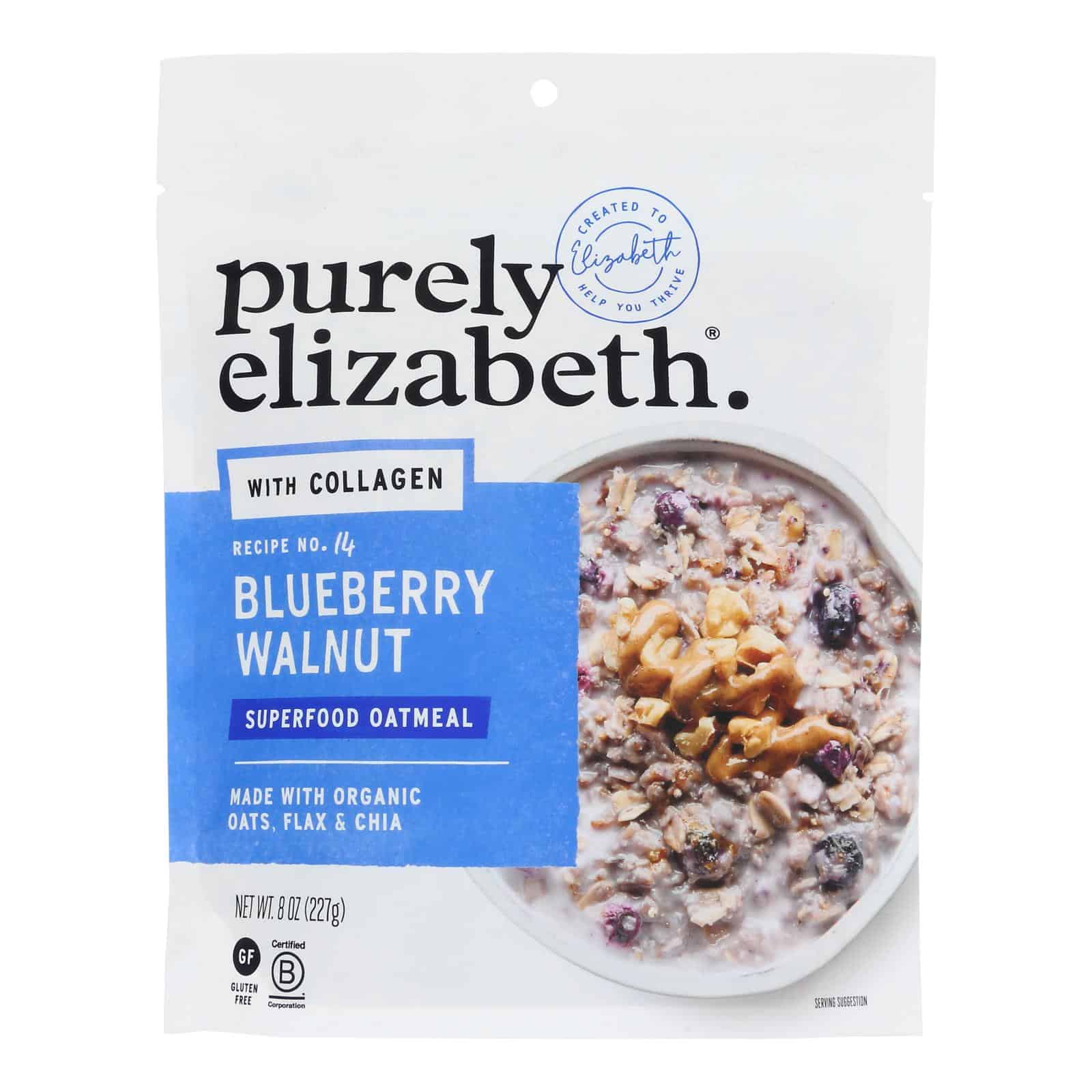 Purely Elizabeth - Oat Pouch Clgn Bbry Wlnt - Case of 6-8 OZ - Image 2