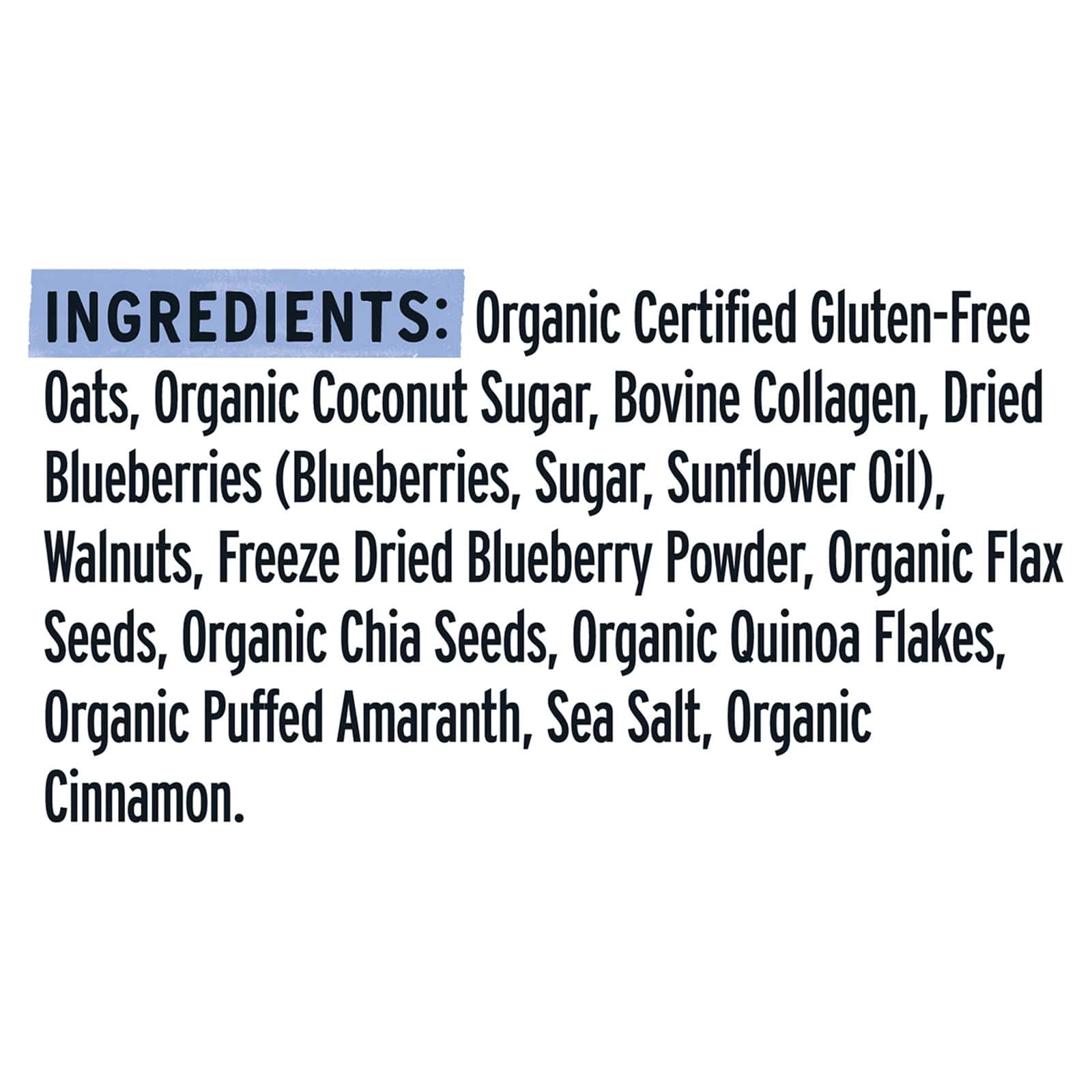 Purely Elizabeth - Oat Pouch Clgn Bbry Wlnt - Case of 6-8 OZ