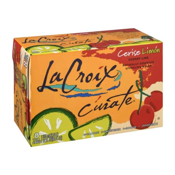 Lacroix Sparkling Water - Lime - Case of 3 - 12 Fl oz. - Image 2