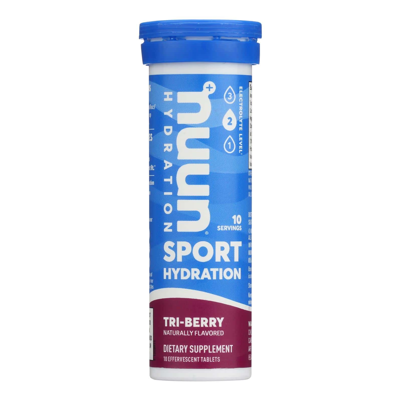 Nuun Hydration Nuun Active - Tri - Berry - Case of 8 - 10 Tablets - Image 3