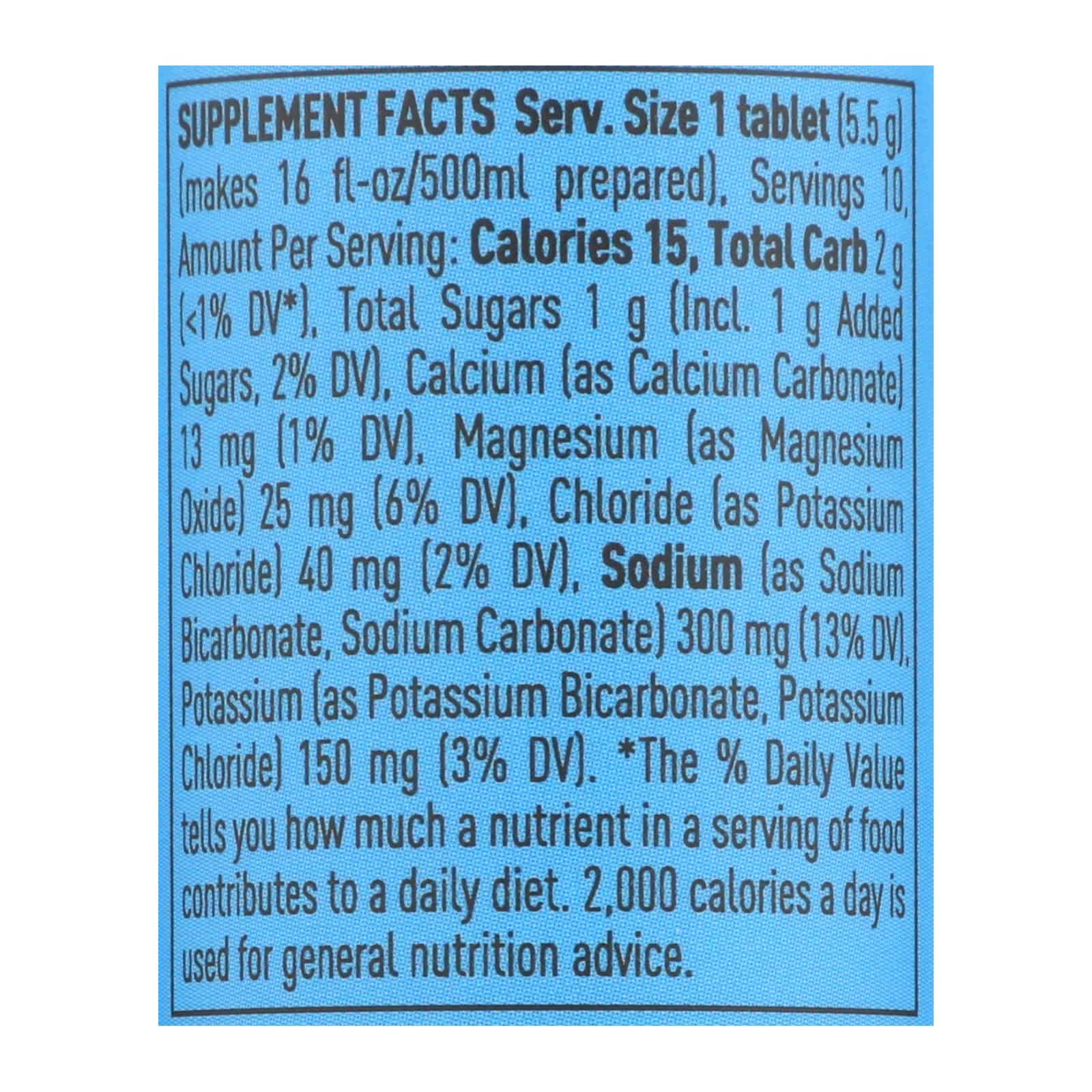 Nuun Hydration Nuun Active - Tri - Berry - Case of 8 - 10 Tablets