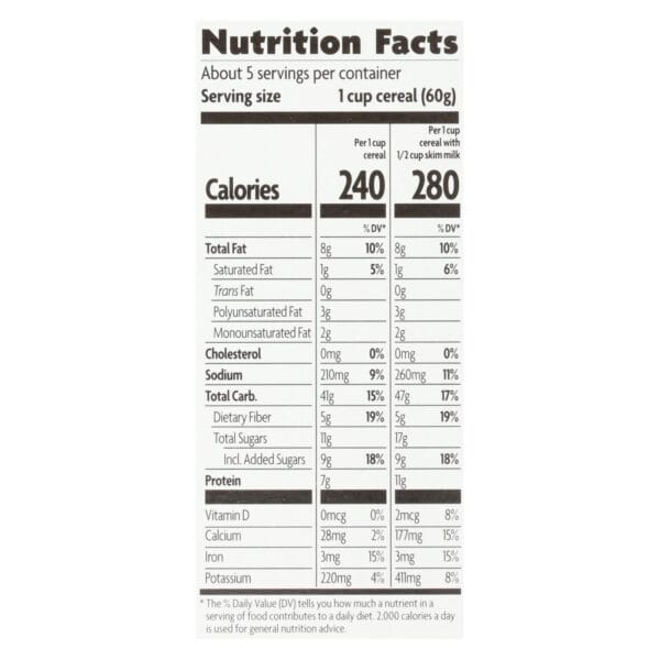 Nature's Path Maple Pecan Crunch - Flax Plus - Case of 12 - 11.5 oz. - Image 3