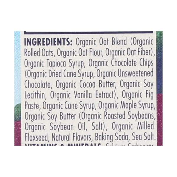 Clif Kid ZBar - Organic ZBar - Chocolate Chip - Case of 9 - 7.62 oz.