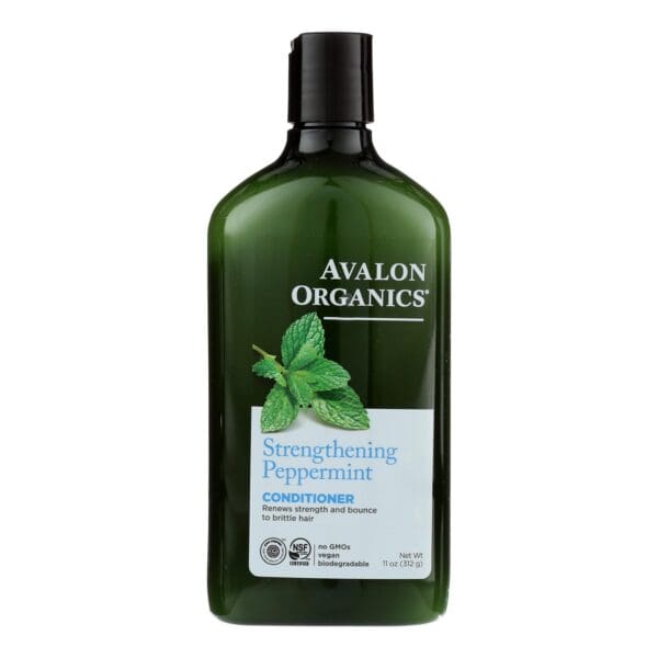 Avalon Organics Revitalizing Conditioner with Babassu Oil Peppermint - 11 fl oz - Image 2