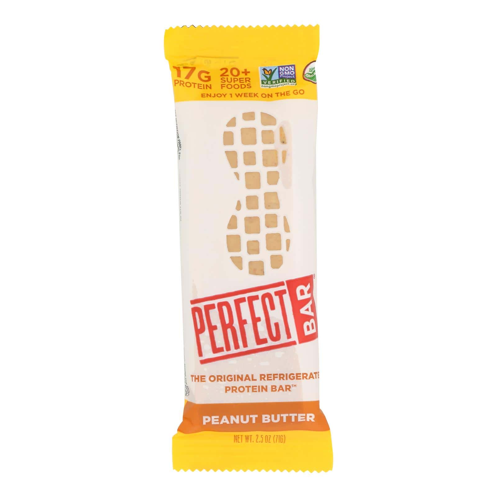 Perfect Bar Peanut Butter Bar - Case of 8 - 2.5 OZ - Image 2