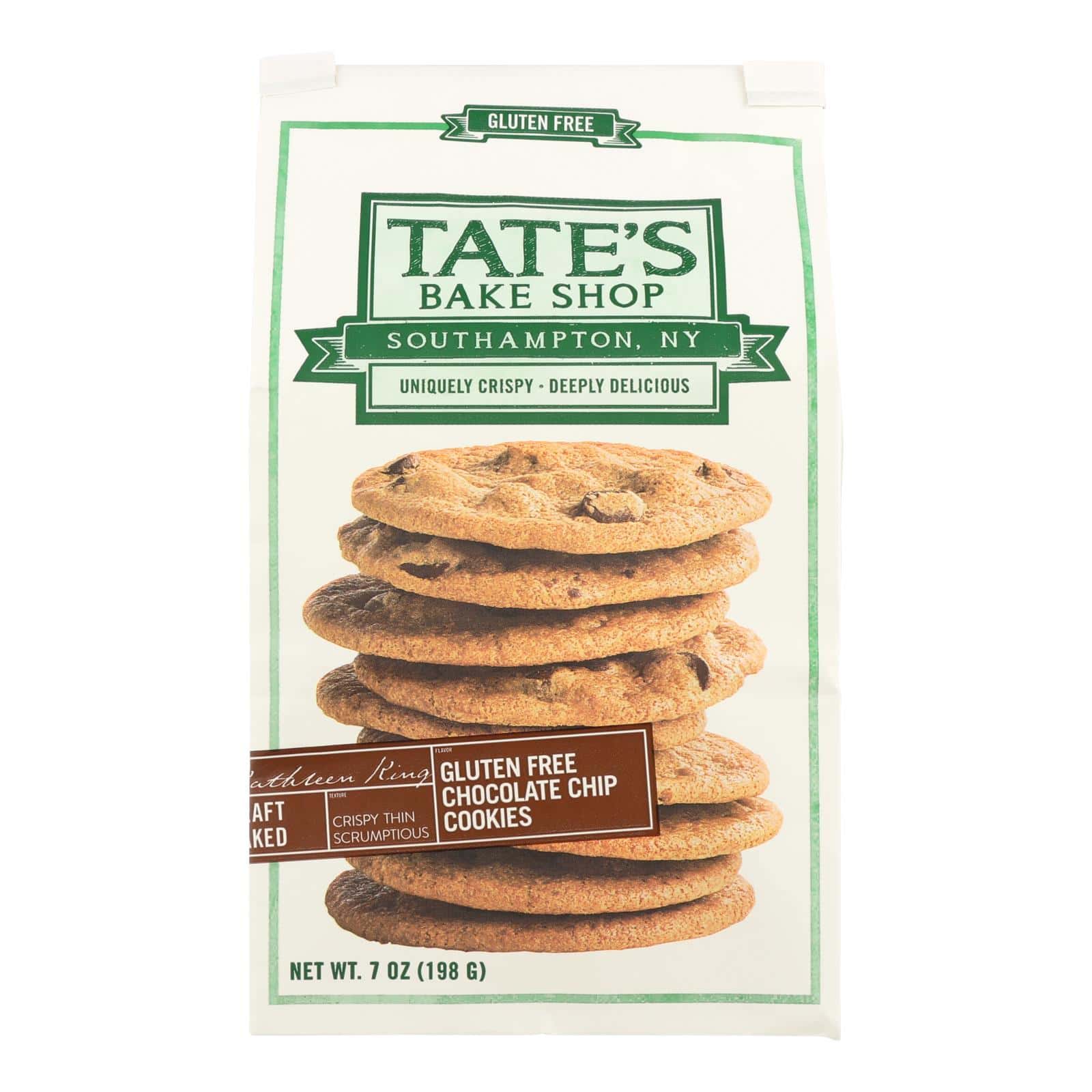 Tate's Bake Shop Cookies - Chocolate Chip - Case of 12 - 7 oz. - Image 2