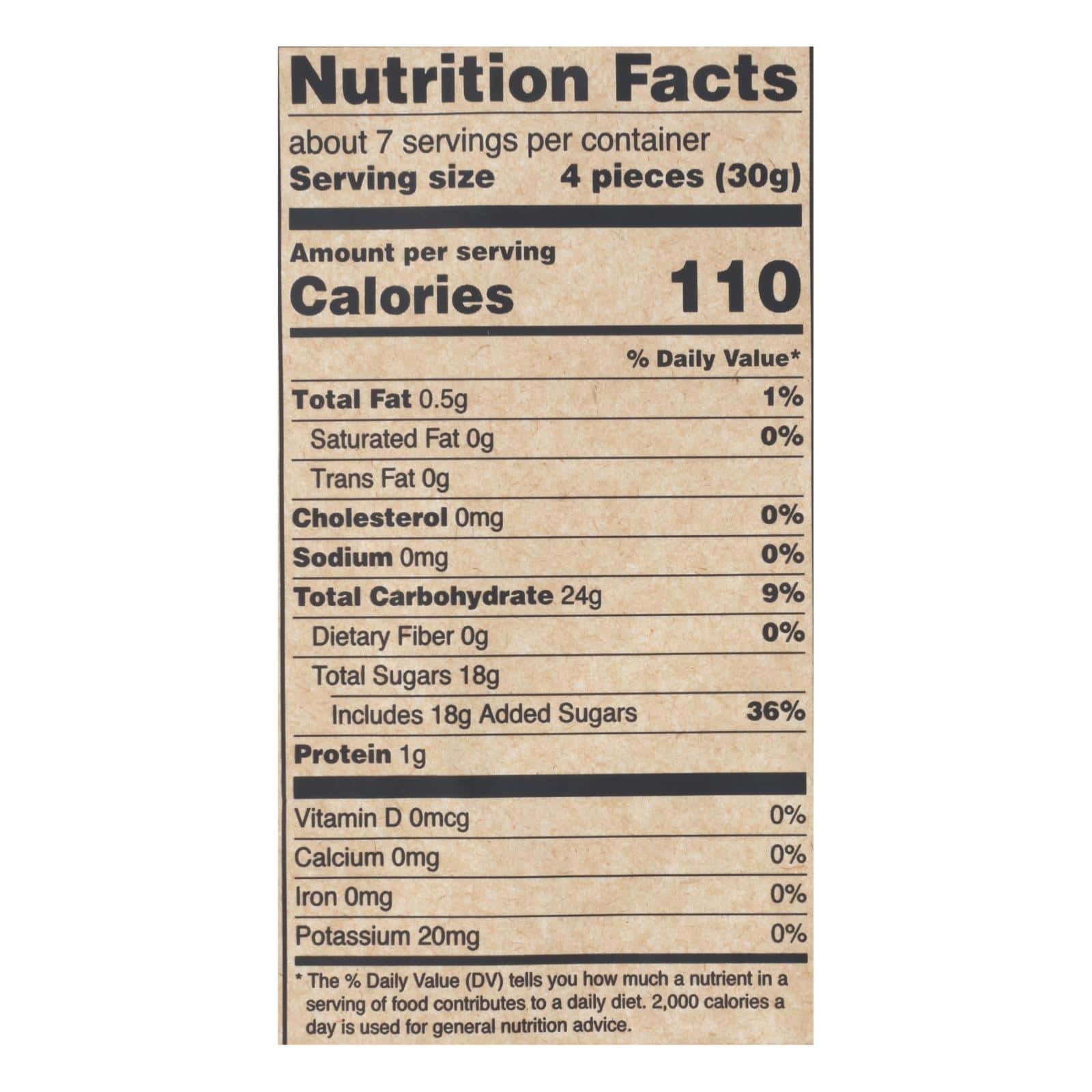 Rj's Licorice Soft Eating Licorice - Mango - Case of 8 - 7.05 oz