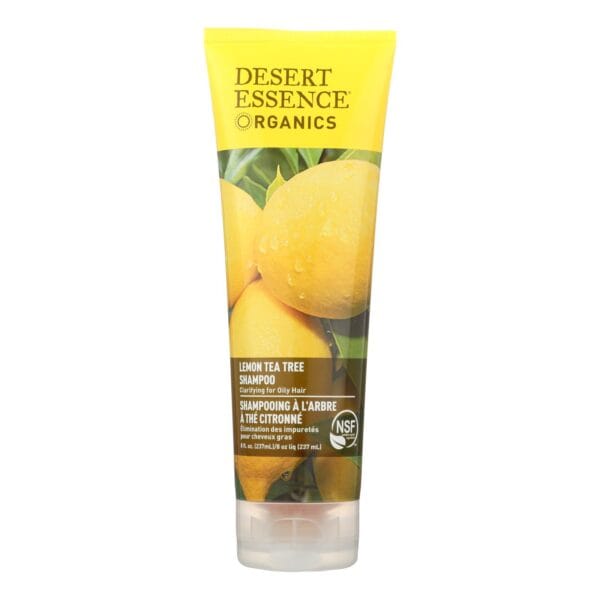 Desert Essence - Shampoo Lemon Tea Tree - 8 fl oz - Image 2