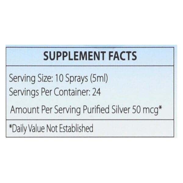 Silver Biotics - Suppl Dly Immun Trvl Spry - 1 Each 1-4 FZ