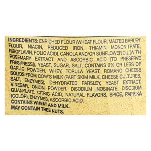 Reese Whole Grain Croutons - Garlic and Cheese - Case of 12 - 5 oz. - Image 3
