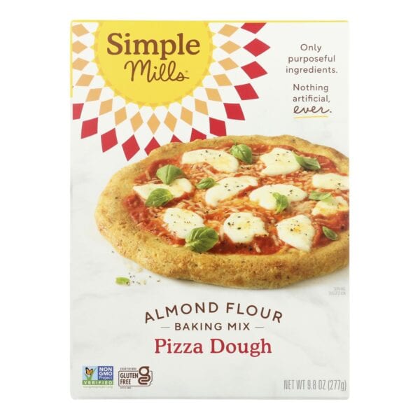 Simple Mills Almond Flour Pizza Dough Mix - Case of 6 - 9.8 oz. - Image 2