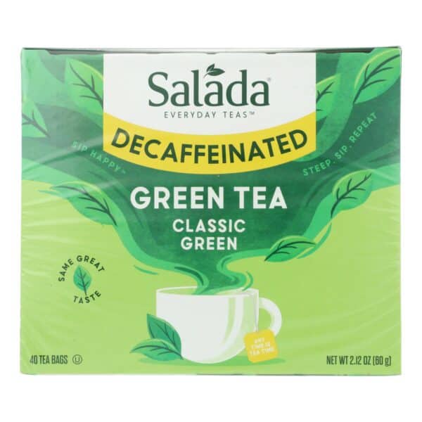 Salada Tea Green Tea - Decaffeinated Serenity - Case of 6 - 40 Count - Image 3