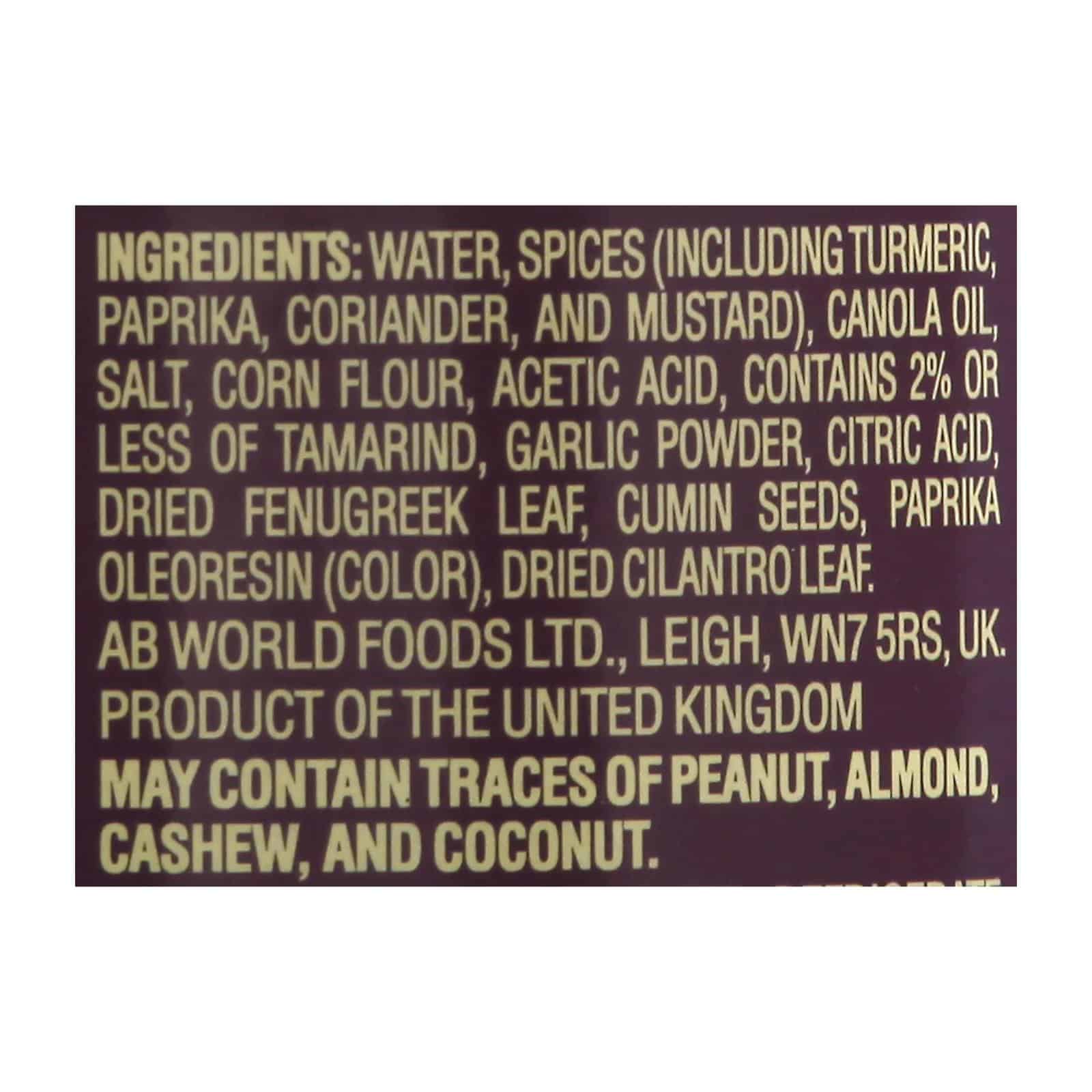 Pataks Concentrated Curry Paste, Tikka Masala Medium - Case of 6 - 10 OZ