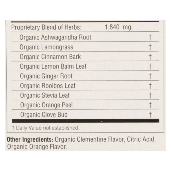 Yogi - Tea Clementine Stress - Case of 6 - 16 BAG