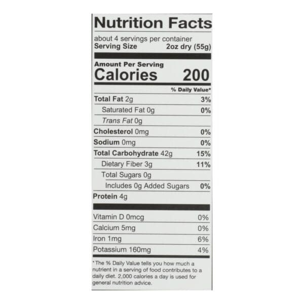 Ancient Harvest Organic Gluten Free Quinoa Supergrain Pasta - Shells - Case of 12 - 8 oz - Image 3