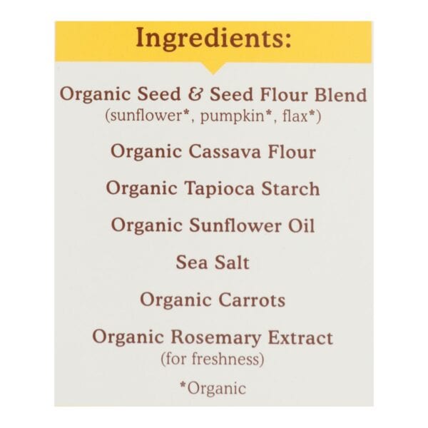 Simple Mills - Crckr Seed Flr Original - Case of 6-4.25 OZ - Image 2