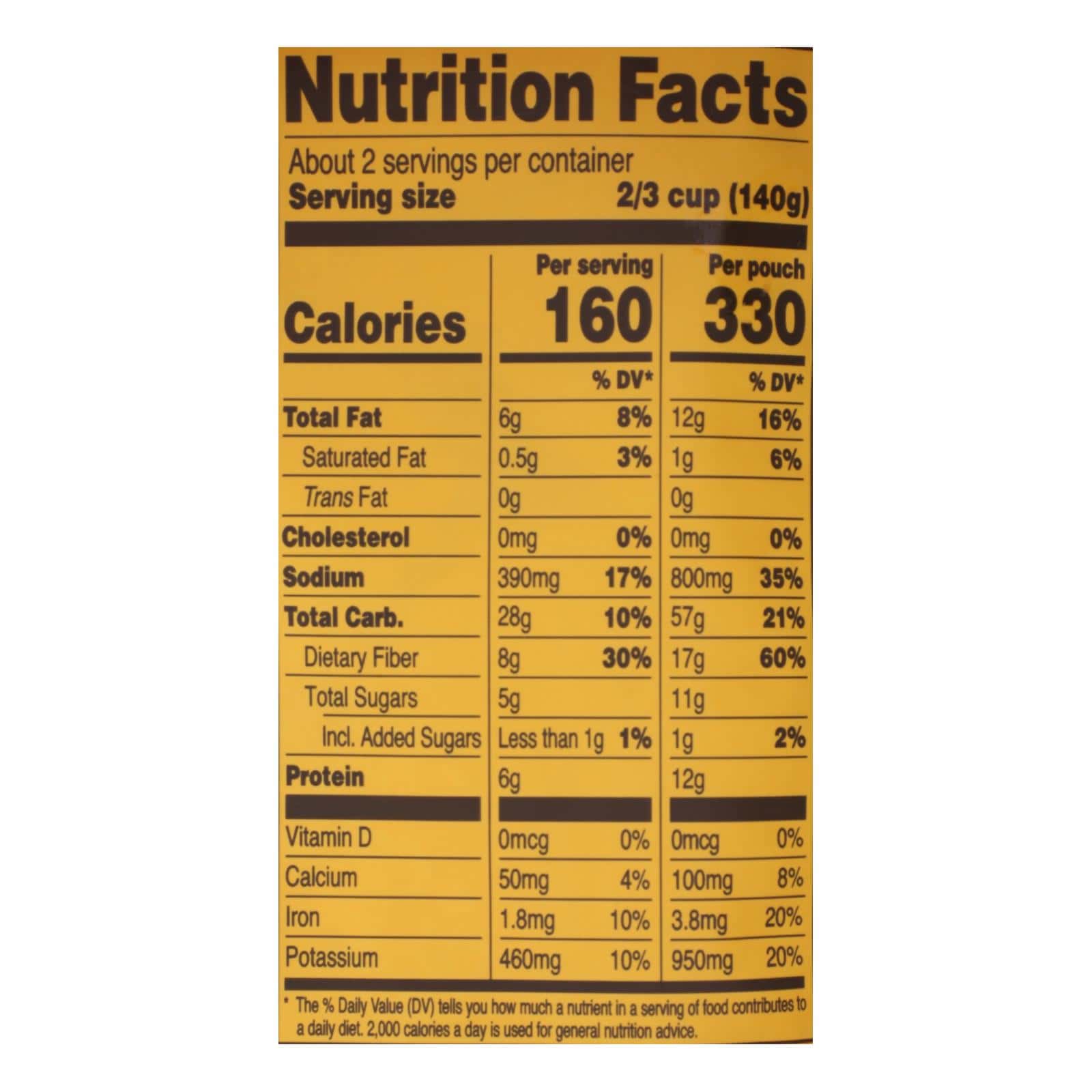 Tasty Bite Entree - Indian Cuisine - Channa Masala - 10 oz - case of 6 - Image 3