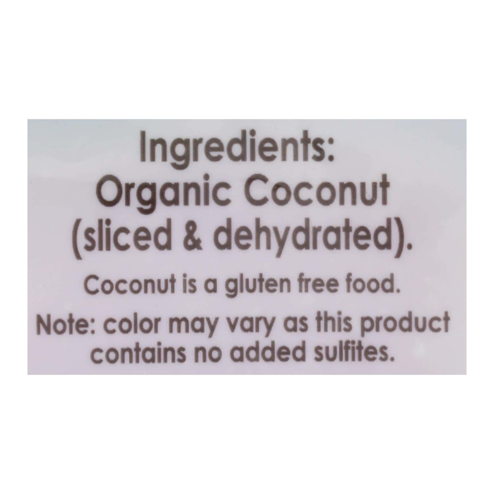 Let's Do Organics Coconut Flakes - Case of 12 - 7 oz. - Image 3