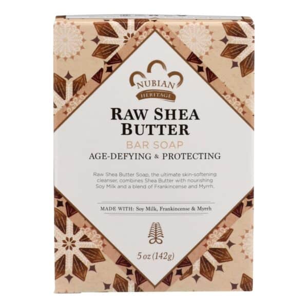 Nubian Heritage Bar Soap Raw Shea Butter - 5 oz - Image 2