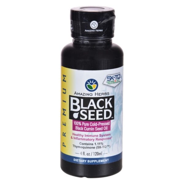Amazing Herbs - Black Seed Oil - 4 fl oz - Image 3