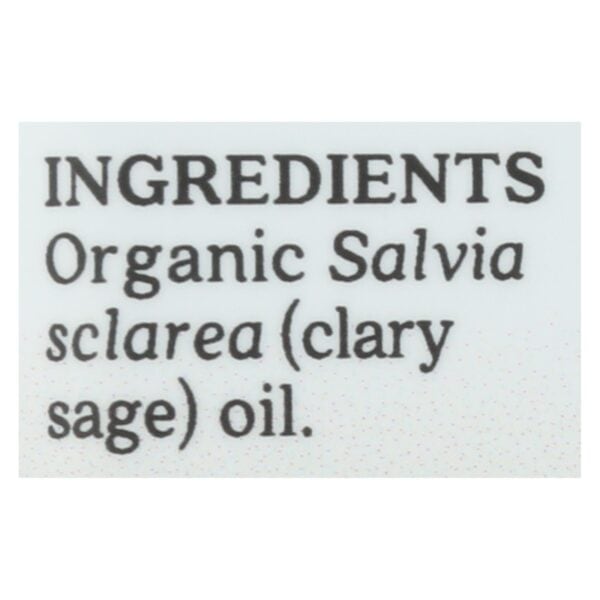Aura Cacia - Organic Essential Oil - Clary Sage - .25 oz - Image 2