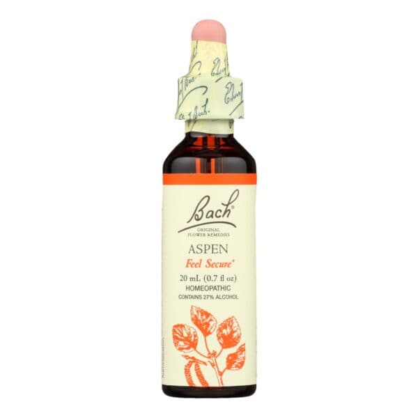 Bach Flower Remedies Essence Aspen - 0.7 fl oz - Image 2