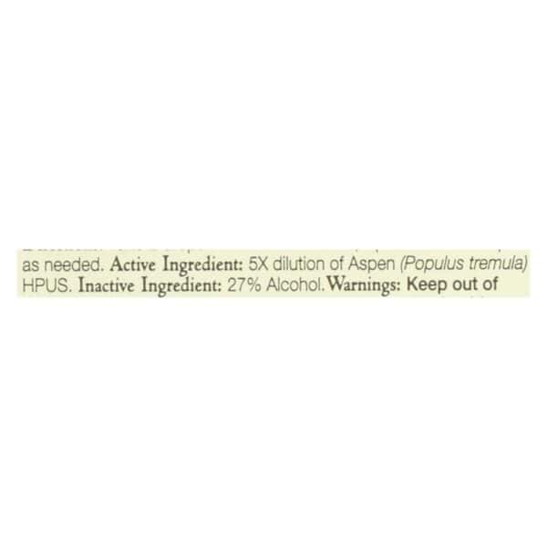Bach Flower Remedies Essence Aspen - 0.7 fl oz