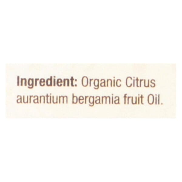 Nature's Answer - Organic Essential Oil - Bergamot - 0.5 oz.