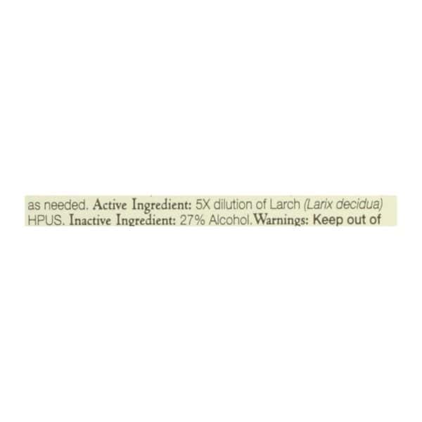 Bach Flower Remedies Essence Larch - 0.7 fl oz - Image 2