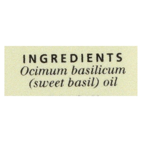 Aura Cacia - Pure Essential Oil Sweet Basil - 0.5 fl oz - Image 2