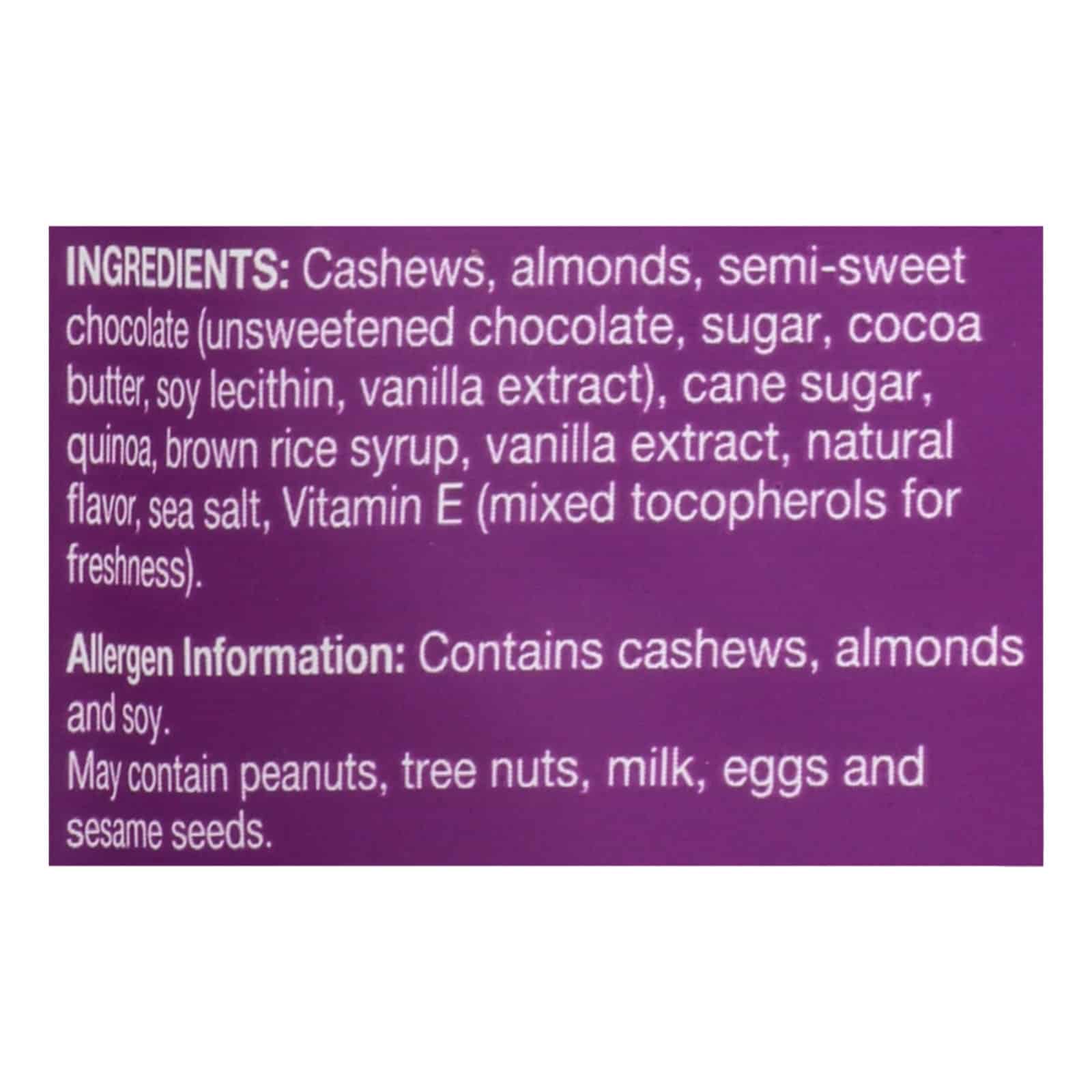 Kind - Clstr Dip Dkchoc Vanilla Cshw - Case of 8-4 OZ