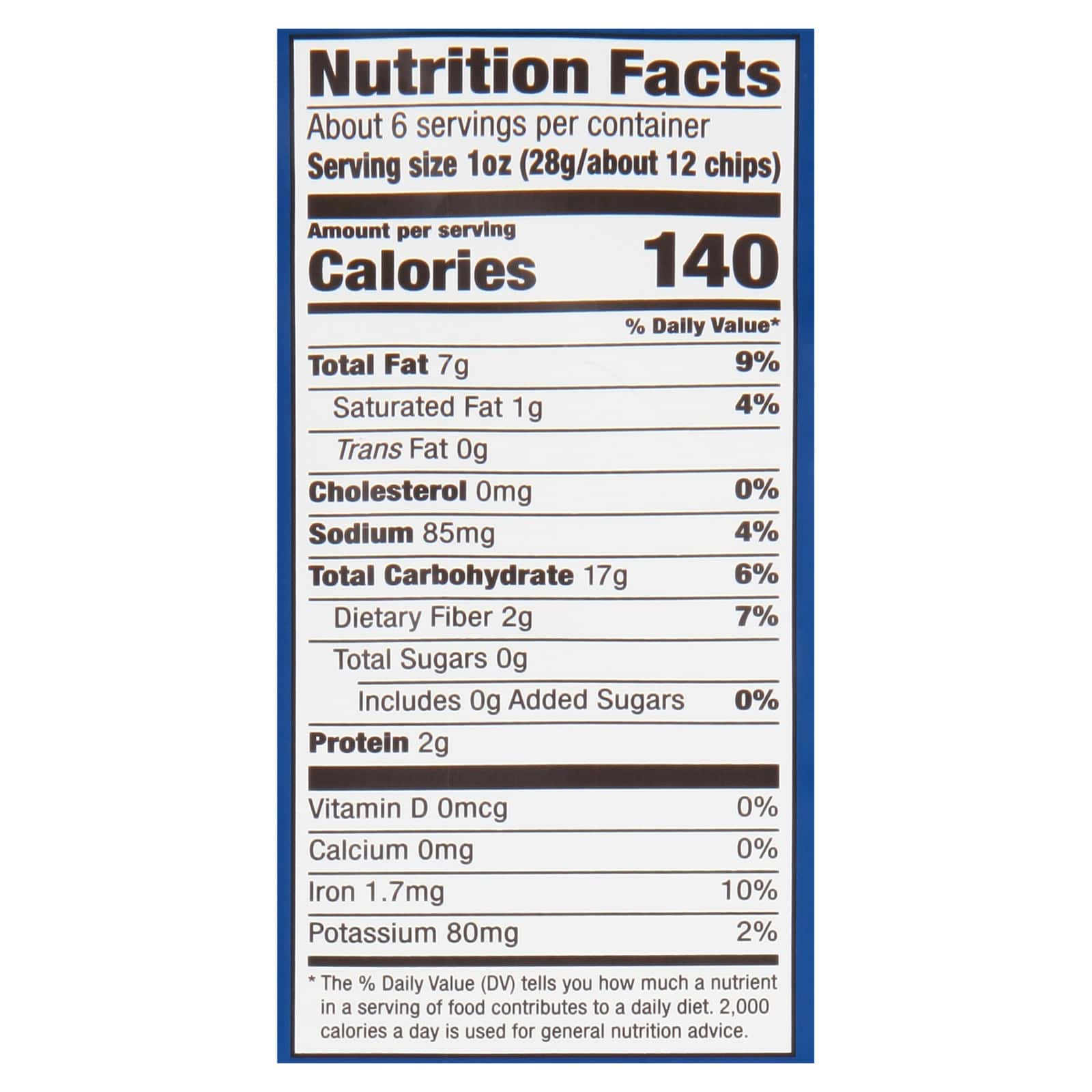 Garden Of Eatin' - Chip Blue Corn - Case of 12-5.5 OZ - Image 2