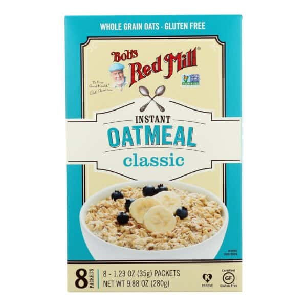 Bob's Red Mill - Instant Oatmeal Gluten Free Pkt Clssc - Case of 4-9.88 OZ - Image 2