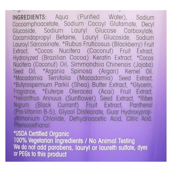 Giovanni Hair Care Products Shampoo - 2chic - Ultra Repair - Blackberry and Coconut Milk - 8.5 oz