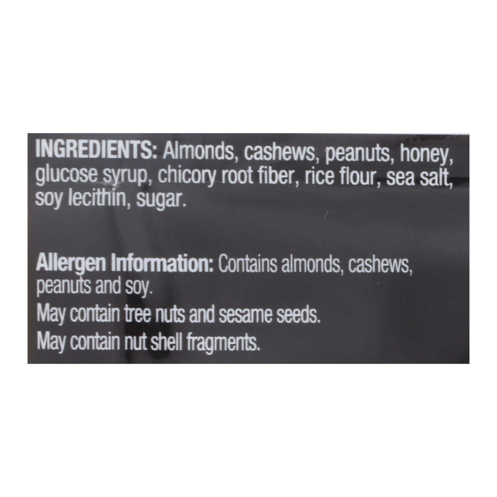 Kind Honey Roasted Nuts and Sea Salt - Case of 12 - 1.4 oz. - Image 3