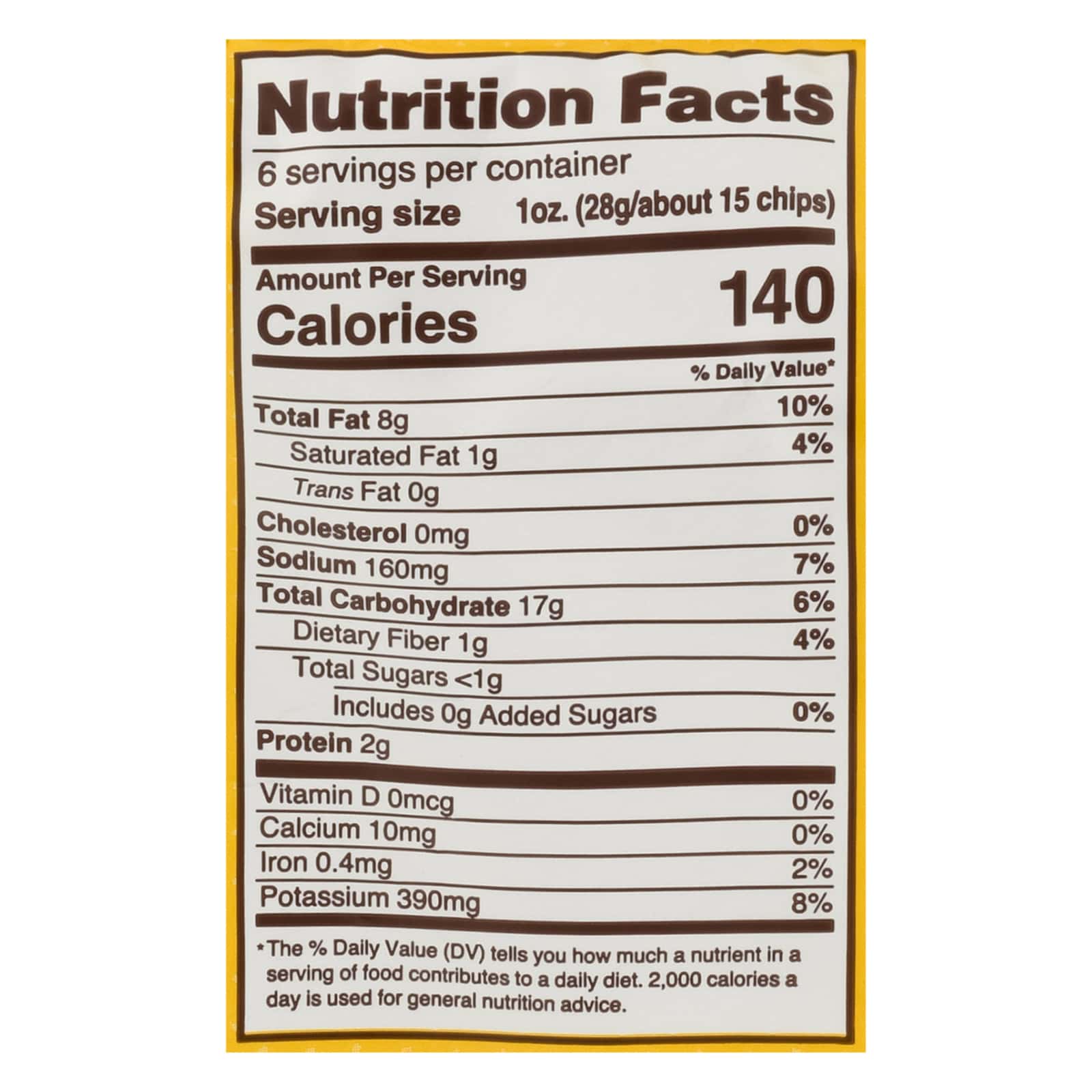 Uglies - Pot Chips Ched&sour Cream - Case of 12-6 OZ - Image 2