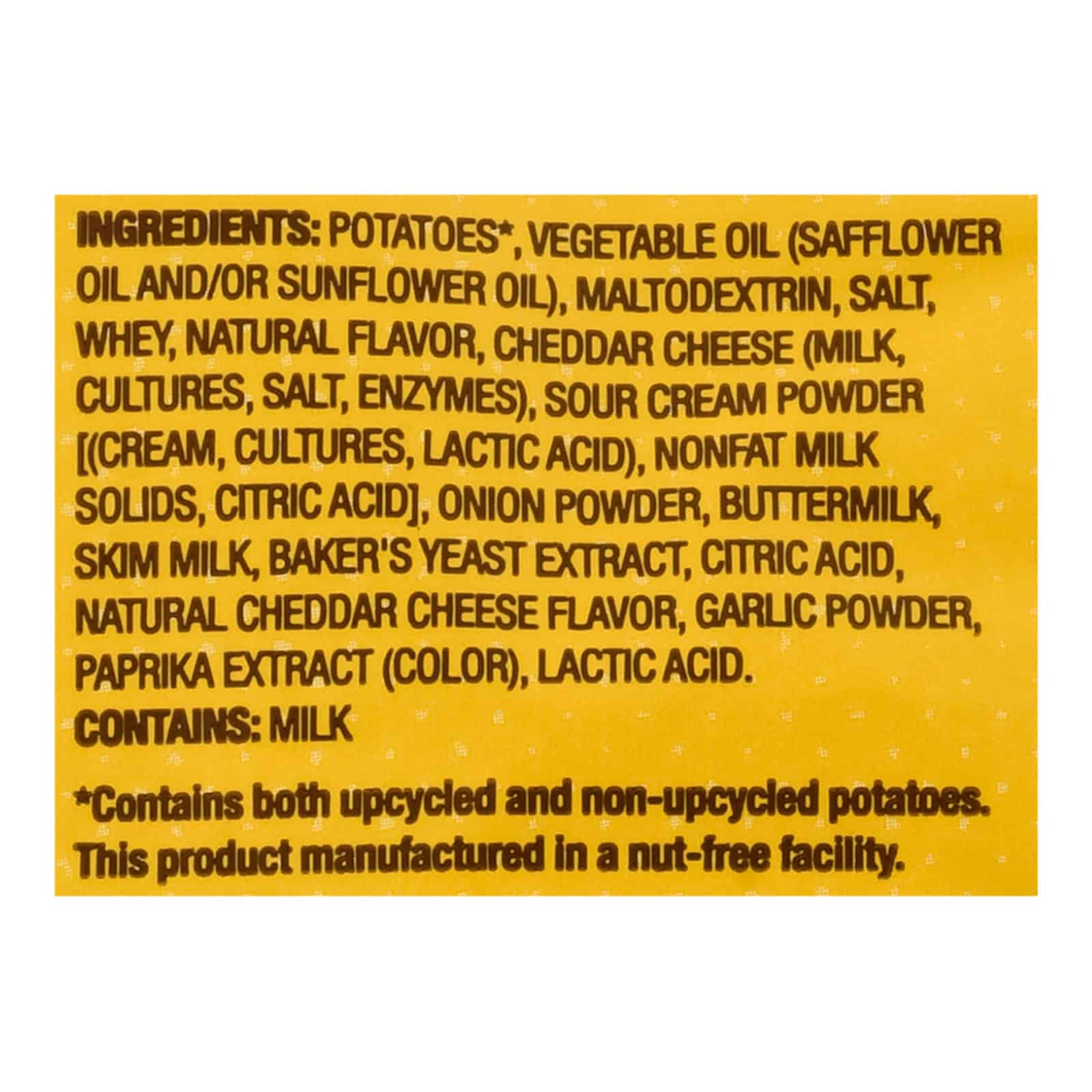 Uglies - Pot Chips Ched&sour Cream - Case of 12-6 OZ