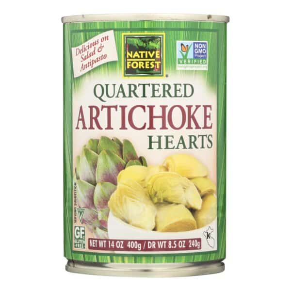 Native Forest Quartered Artichoke Hearts - Case of 6 - 14 oz. - Image 2