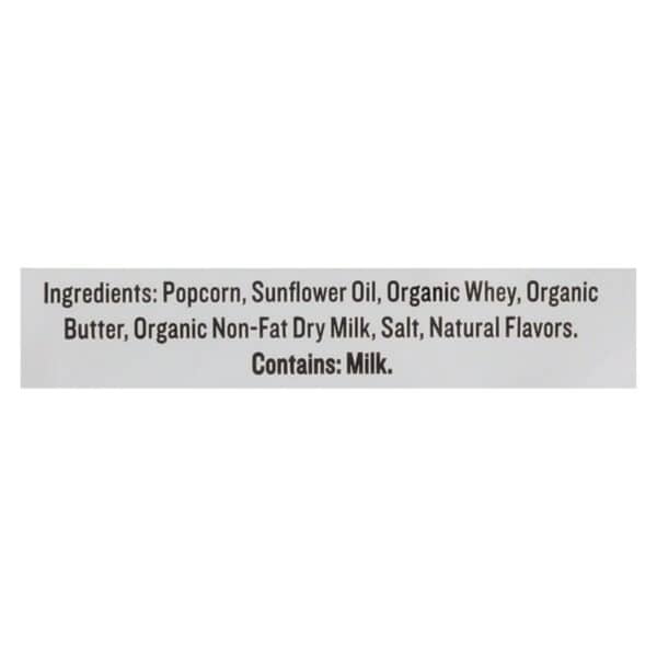 Skinnypop Popcorn Popcorn - Real Butter - Case of 12 - 4.4 oz - Image 3