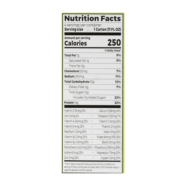 Orgain Organic Nutrition Shake - Chocolate Fudge - 11 fl oz - Case of 12 - Image 3