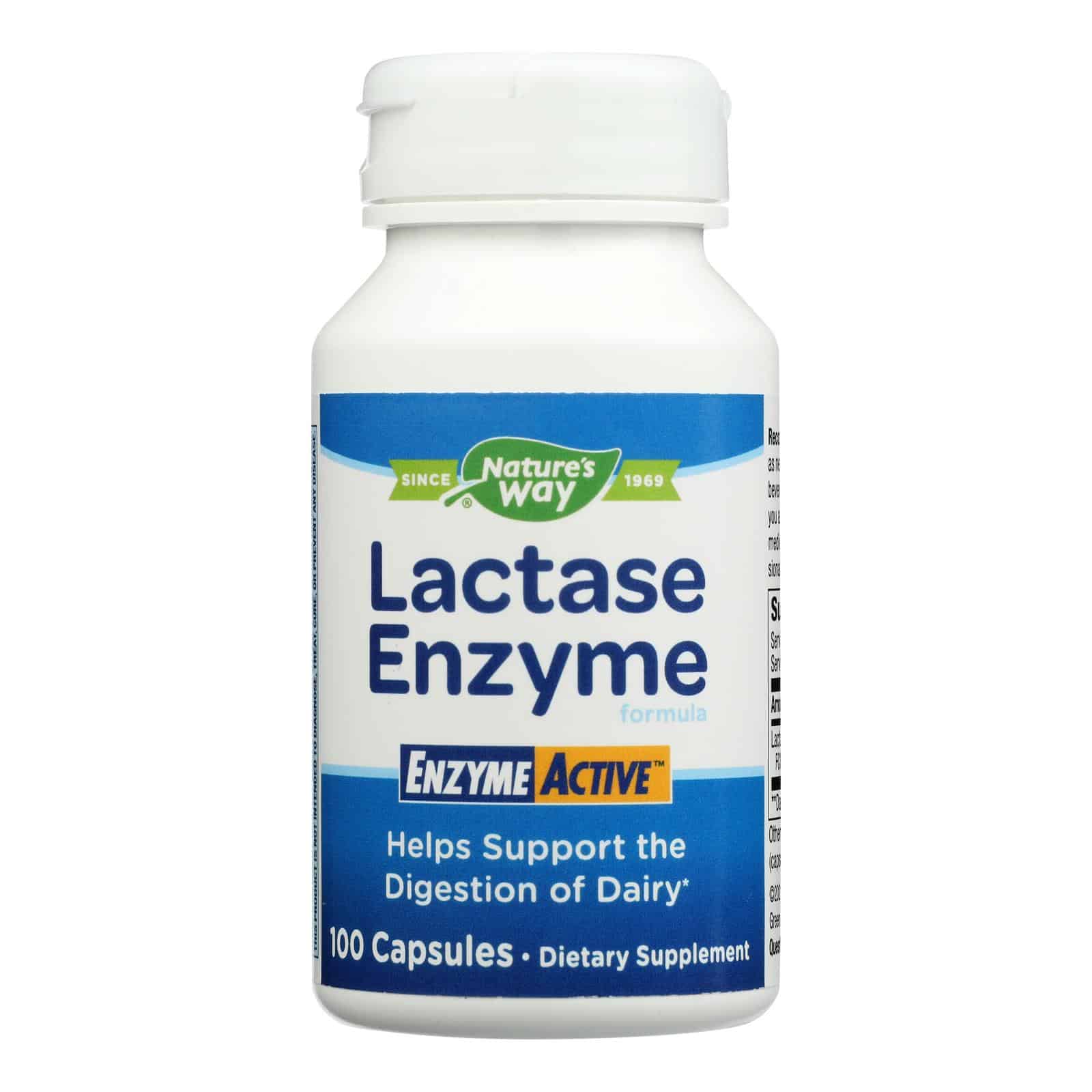 Nature's Way - Lactase Formula - 100 Capsules - Image 2