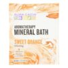 Aura Cacia - Aromatherapy Mineral Bath Relaxing Sweet Orange - 2.5 oz - Case of 6